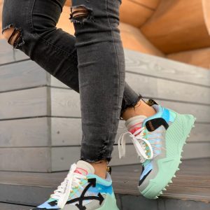 Кроссовки женские OFF-WHITE ODSY-1000 Blue