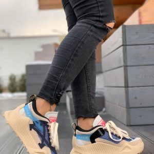 Кроссовки женские OFF-WHITE ODSY-1000 Beige