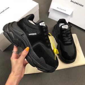 Кроссовки женские Balenciaga Triple S New Black