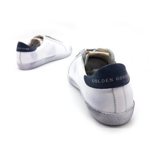 Кроссовки женские Golden Goose Golden Blue Superstar