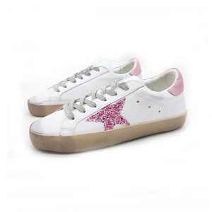 Кроссовки женские Golden Goose Pink Superstar