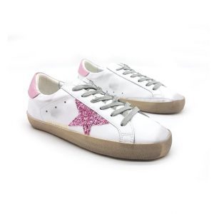 Кроссовки женские Golden Goose Pink Superstar