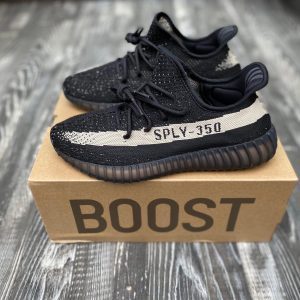 Кроссовки мужские Adidas Yeezy Boost SPLY 350 Black White