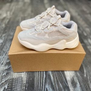 Кроссовки женские Adidas Yeezy Boost 500 Bone White