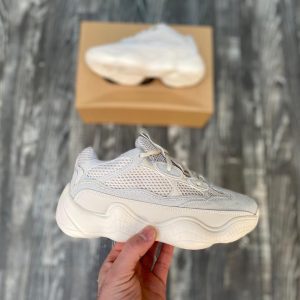 Кроссовки женские Adidas Yeezy Boost 500 Bone White