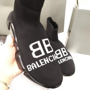 Кроссовки женские Balenciaga Speed BB Black