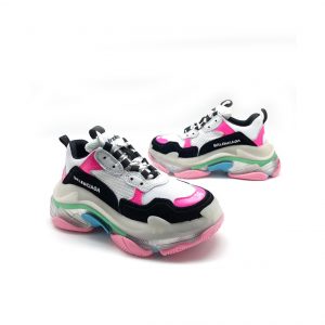 Кроссовки женские Balenciaga Triple S Grey Pink