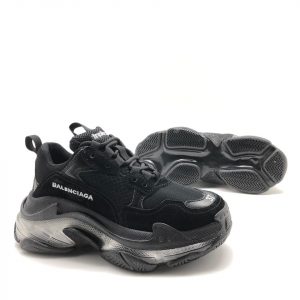 Кроссовки женские Balenciaga Triple S All Black