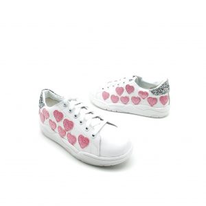 Кеды женские Chiara Ferragni Pink Hearts