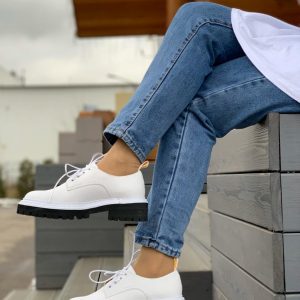 Лоферы женские Proenza Schouler Lug Sole White