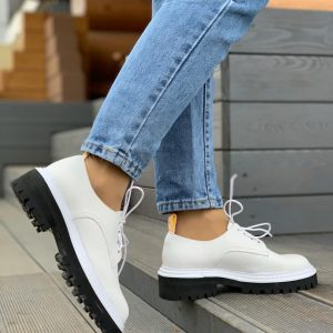 Лоферы женские Proenza Schouler Lug Sole White