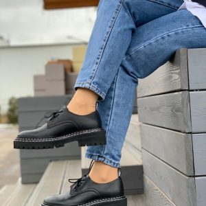 Лоферы женские Proenza Schouler Lug Sole Black