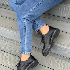 Лоферы женские Proenza Schouler Lug Sole Black