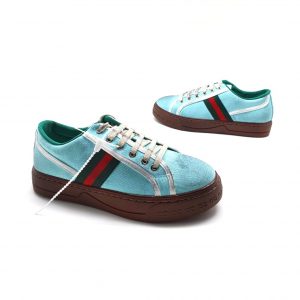 Кеды женские Gucci Tennis 1977 Blue