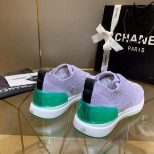 Кроссовки женские Chanel Rhomb Lilac