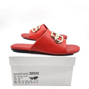 Мюли женские Balenciaga Red