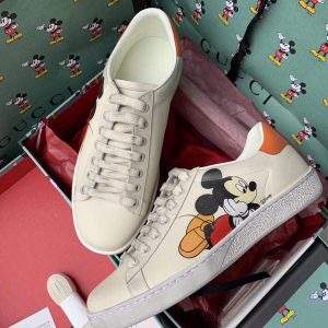 Кеды женские Gucci Ace Mickey White