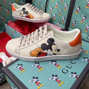 Кеды женские Gucci Ace Mickey White