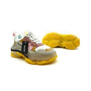 Кроссовки женские Balenciaga Triple S Clear Sole Yellow