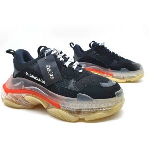 Кроссовки женские Balenciaga Triple S Clear Sole Black