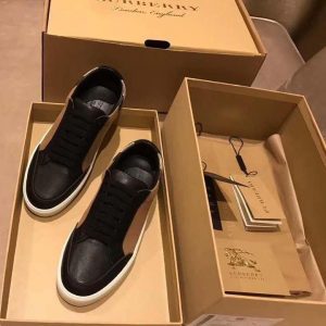 Кеды женские Burberry House Check Black