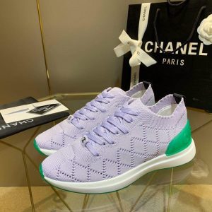 Кроссовки женские Chanel Rhomb Lilac