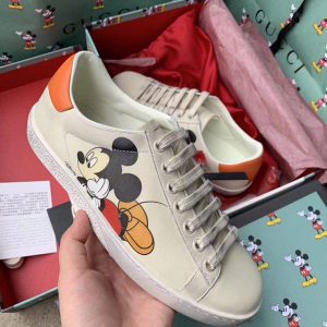 Кеды женские Gucci Ace Mickey White