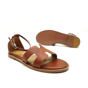 Сандалии женские Hermes Santorini Brown