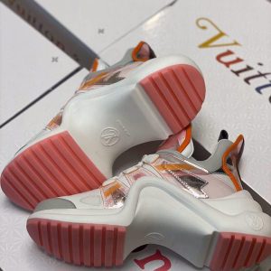 Кроссовки женские Louis Vuitton Archlight Rose Orange