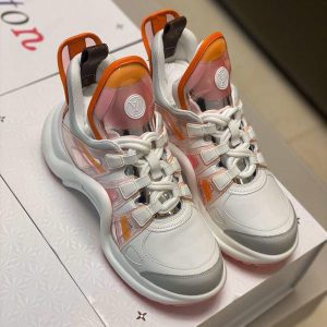 Кроссовки женские Louis Vuitton Archlight Rose Orange