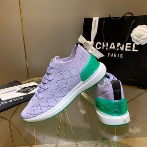 Кроссовки женские Chanel Rhomb Lilac