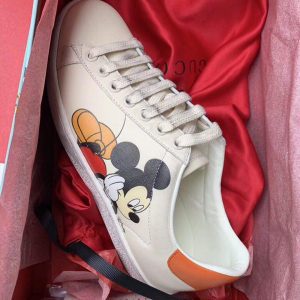 Кеды женские Gucci Ace Mickey White