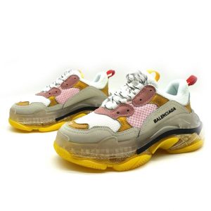 Кроссовки женские Balenciaga Triple S Clear Sole Yellow