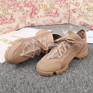 Кроссовки женские Dior D-Connect Beige