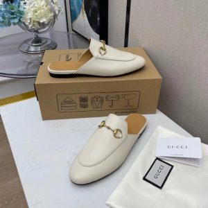 Мюли женские Gucci White