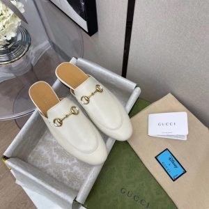 Мюли женские Gucci White