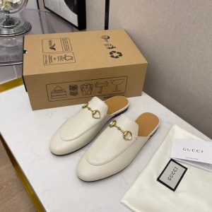 Мюли женские Gucci White