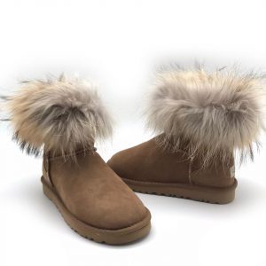 Угги женские UGG Fox Fur Mini