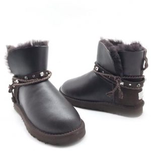 Угги женские UGG LACE MINI Leather