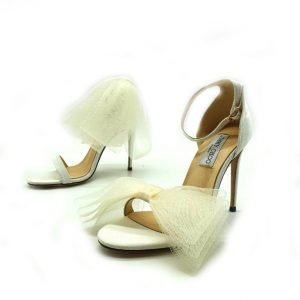 Босоножки женские Jimmy Choo White