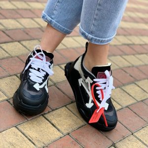 Кроссовки женские OFF-WHITE ODSY-1000 Black