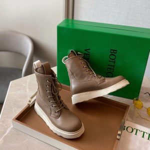 Ботинки женские Bottega Veneta Lace Up