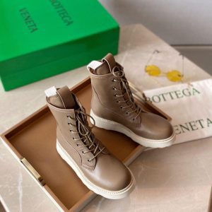 Ботинки женские Bottega Veneta Lace Up