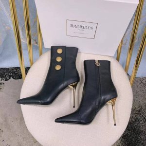 Ботильоны женские кожаные Balmain Roni