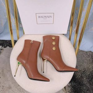 Ботильоны женские кожаные Balmain Roni