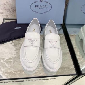 Лоферы женские Prada Chocolate