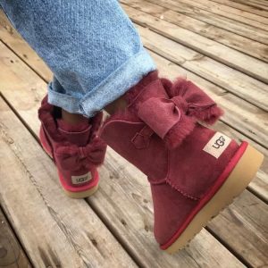 Угги UGG Mini Classic с бантом