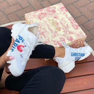 Кроссовки женские Dior D-Connect White