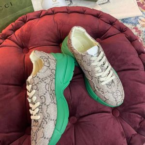 Кроссовки женские Gucci GG Rhyton Low Top Sneakers