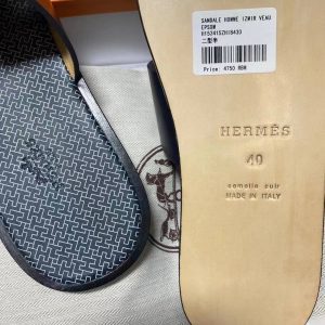 Шлепанцы мужские Hermes Oran